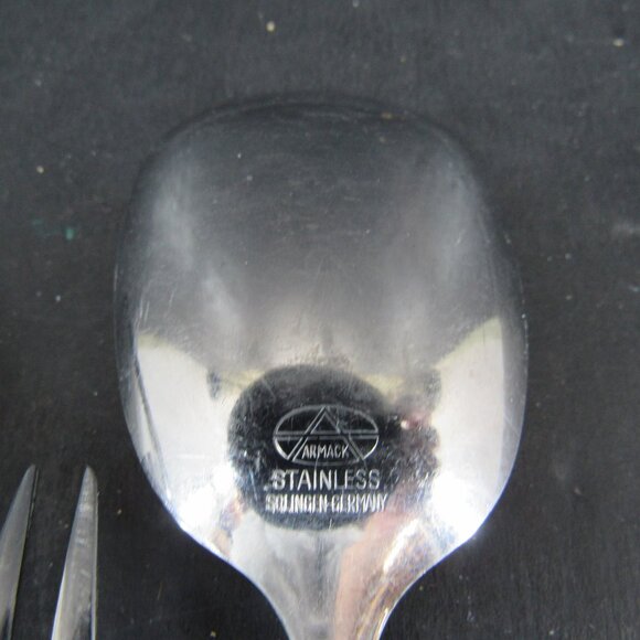 AIRMACK AMK8 Beaded Stainless Flatware Solingen-Germany 5 Replacement Pieces - Picture 7 of 7